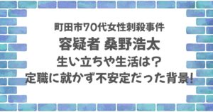 桑野浩太の生い立ちや生活は？